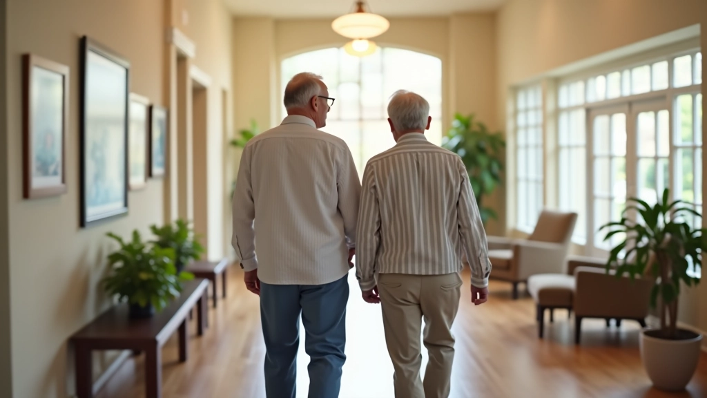 Assisted living facility tour